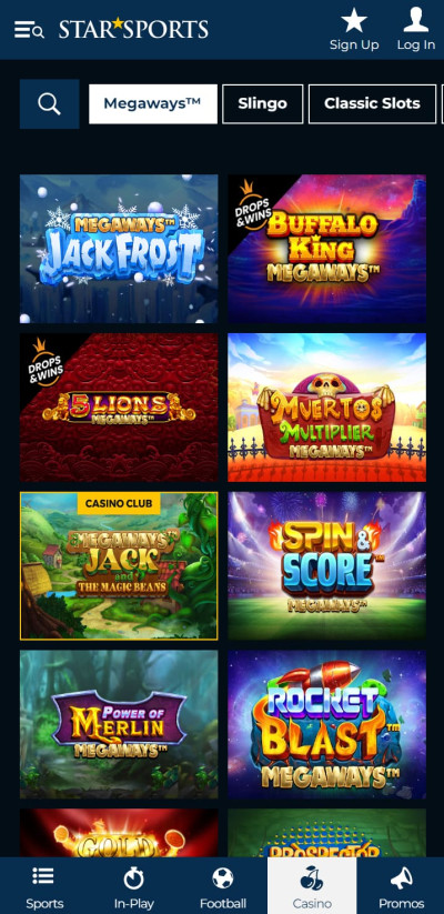 Star Sports Casino mobile app