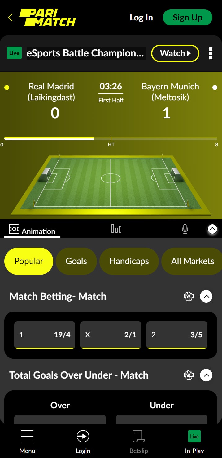 mobile app