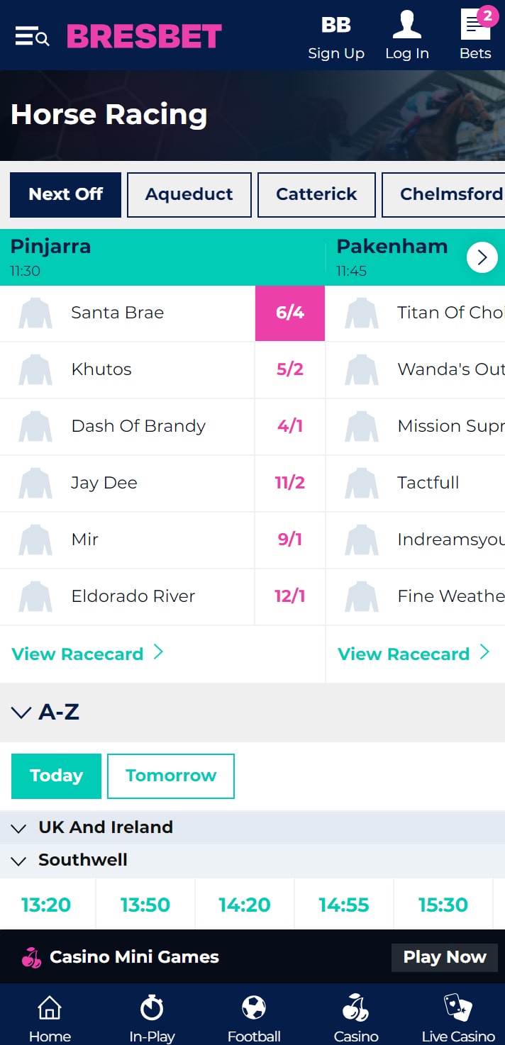 mobile app