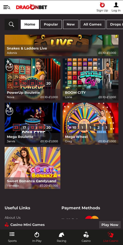 DragonBet Casino ios app