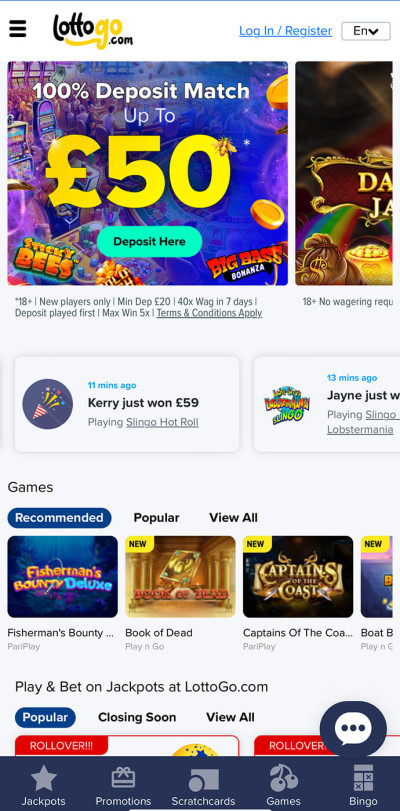 LottoGo ios app