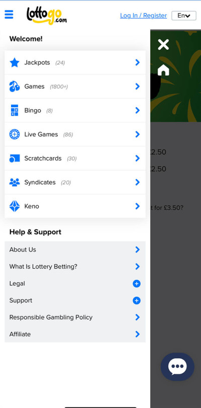 LottoGo ios app