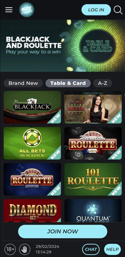 Buzz Bingo Casino mobile app