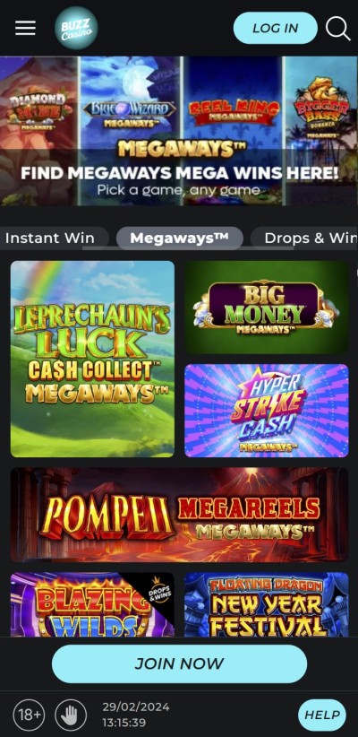 Buzz Bingo Casino mobile app