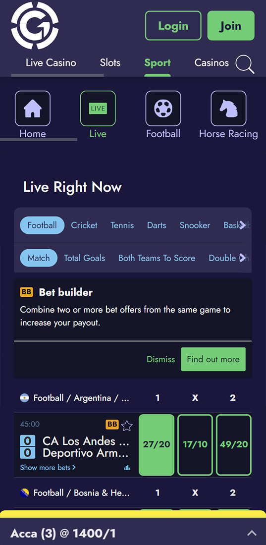 mobile app