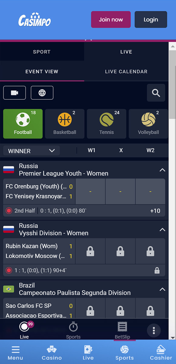 mobile app