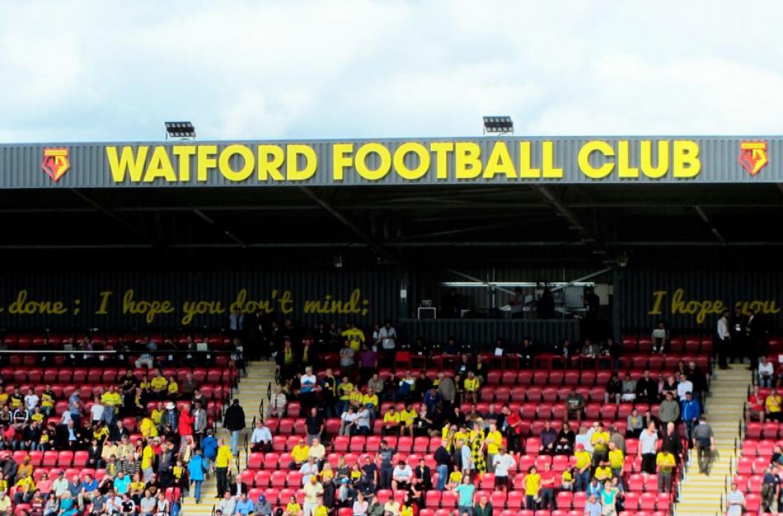 Watford's home ground Vicarage Road